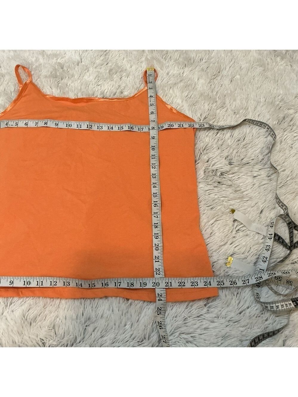Women's Avenue Orange Tank Top Plus Size 22/24 NWT - Picture 10 of 12